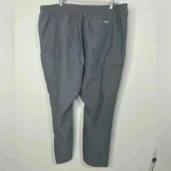 FIGS Charcoal Gray Kade Cargo Pants Medical Scrubs Size XL - Picture 5 of 5